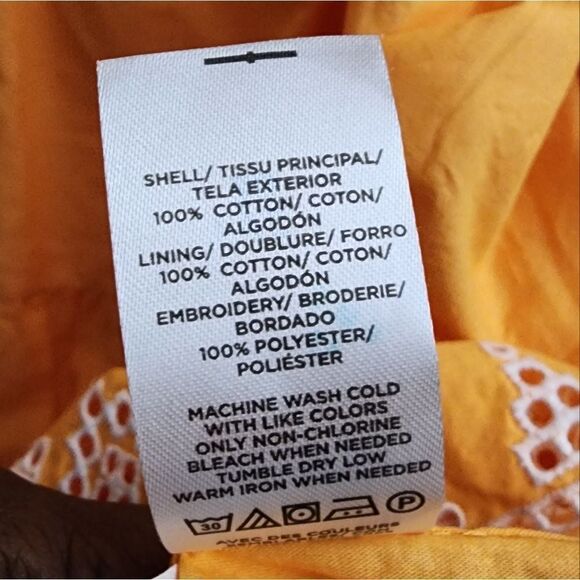 LOFT Eyelet Tiered Swing Dress - Picture 15 of 16